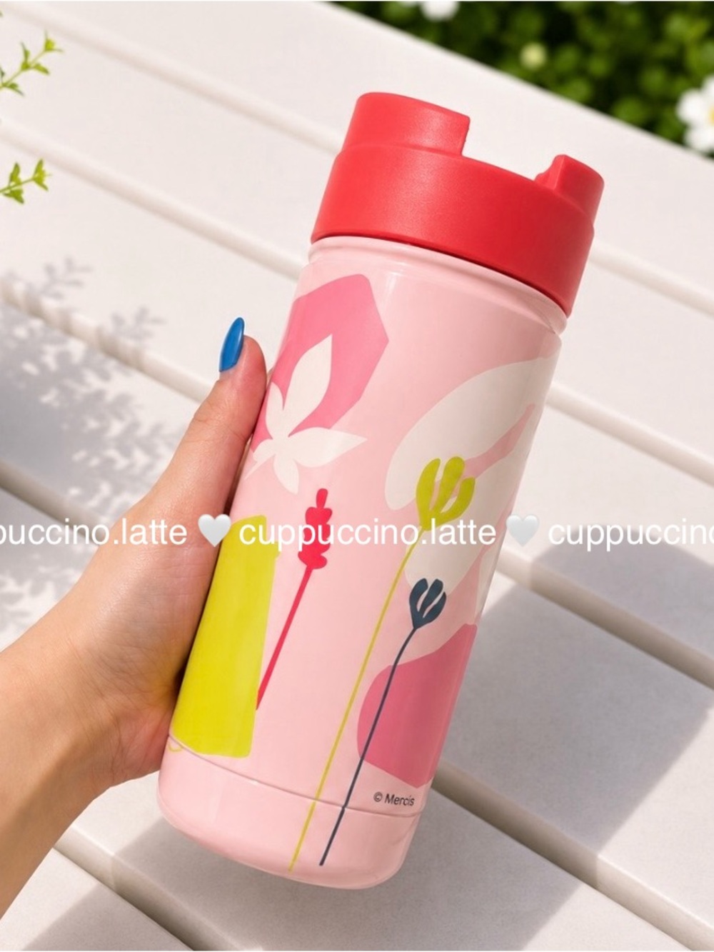 ✨NWT✨Starbucks x Miffy 2026 Limited Edition Pink Bunny Graphic SS Bottle Tumbler - Picture 3 of 6